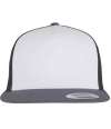 F6006W 6006W Flexfit Contrast Trucker Cap Navy / White / Dark Navy colour image